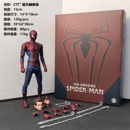 Ct Factory Shf The Amazing Spiderhero andrew Garfield Movable Action Figure Model Collectible Desktop Decoration