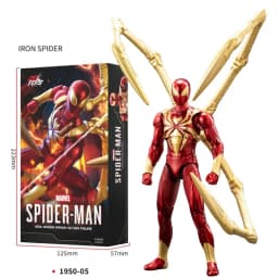ZD Toys Iron Man Series Joint Movable MK1 MK2 MK3 MK4 MK5 MK6 MK7 MK42 MK43 MK50 Movie Action Figure 7 Inches Mark Dolls