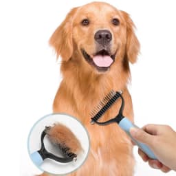 Professional Pet Deshedding Brush Dog Cat Grooming Tool Hair Fur Remover Undercoat Knot Cutter Comb for Puppy Shedding Supplies