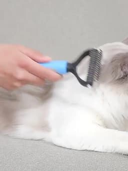Professional Pet Deshedding Brush Dog Cat Grooming Tool Hair Fur Remover Undercoat Knot Cutter Comb for Puppy Shedding Supplies