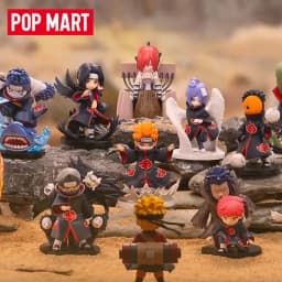POP MART GONG Naruto Shippuden Akatsuki Arc Series Trendy Blind Random Box Toys Mystery Box Guess Action Figure Surprise Gift