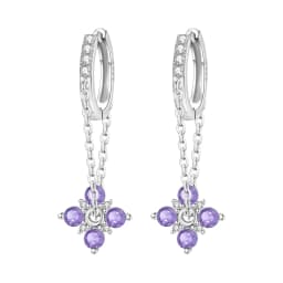 Orstarry 925 Sterling Silver Wings Guardian Love Heart Drop Earrings Women Earrings Charm Trend Versatile Party Jewelry Gifts