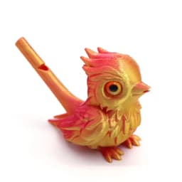 3D Water Bird Whistle for Infants Children Toys Bird's Call for Babies Can Add Water To Whistle for Training Musical Instrume