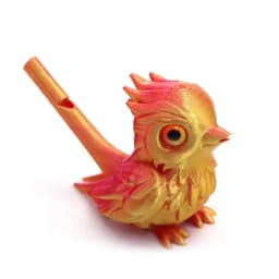 3D Water Bird Whistle for Infants Children Toys Bird's Call for Babies Can Add Water To Whistle for Training Musical Instrume