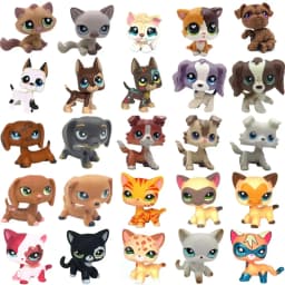 Rare Old Lps Toys Original Bobble Head Pet Short Hair Cat Kitten Dog Dachshund Collie Spaniel Great Dane