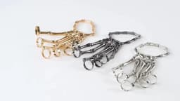 Steam Punk Metal Skull Skeleton Bracelet For Men Gothic Hand Accessories Elasticity Adjustable Couple Women Bangles Jewelry