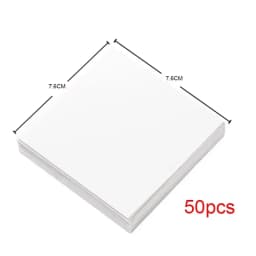 50pcs Disposable Tinting Glue Paper Tearable Nail Toning Palettes Nail Polish Color Mixing Tray Waterproof Paper Display Board