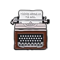 Cartoon Machine Metal Brooch Car Sewing Machine Phone Music CD Typewriter Camera Ruler Storage Card Badge Punk Pins Jewelry Gift