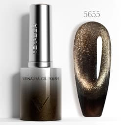Venalisa 10ml Hema & TPO Free Ultra Cat Eye Effect Nail Gel Polish Soak Off UV LED Long Wear Sparkle Bling Gel Varnish