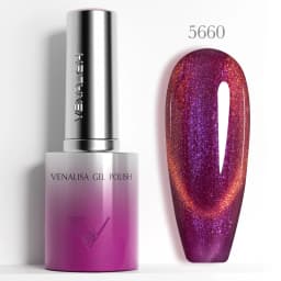 Venalisa 10ml Hema & TPO Free Ultra Cat Eye Effect Nail Gel Polish Soak Off UV LED Long Wear Sparkle Bling Gel Varnish