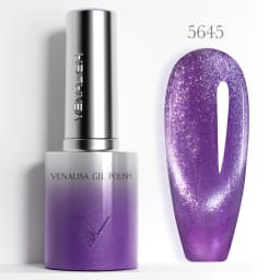 Venalisa 10ml Hema & TPO Free Ultra Cat Eye Effect Nail Gel Polish Soak Off UV LED Long Wear Sparkle Bling Gel Varnish