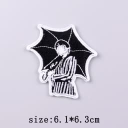 Bad Bunny Patches For Clothing Singer Embroidery Patch Iron On Patches For Clothes Hip Hop Punk Sewing/Fusible Patch Stickers