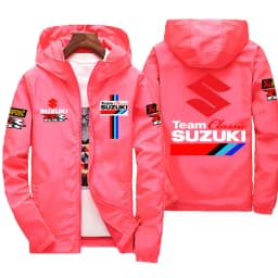 New Suzuki Racing Spring and Autumn Jacket Men's Windproof Windbreaker Casual Fashion Sportswear Outdoor Fashion Couple Jacket
