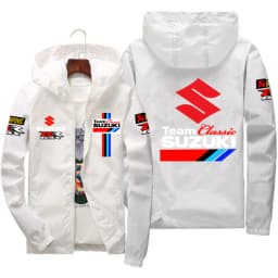 New Suzuki Racing Spring and Autumn Jacket Men's Windproof Windbreaker Casual Fashion Sportswear Outdoor Fashion Couple Jacket