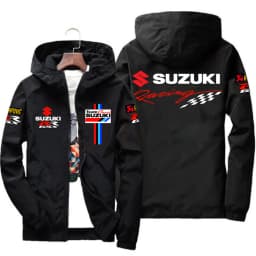 New Suzuki Racing Spring and Autumn Jacket Men's Windproof Windbreaker Casual Fashion Sportswear Outdoor Fashion Couple Jacket