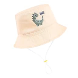 Summer Double Sided Baby Bucket Hat Cartoon Embroidered Baby Hat for Boys Girls Fisherman Cap Outdoor Kids Sun Hat