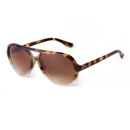 Trendy Gradient Blue Lens Oversized Pilot Sunglasses Women Brand Design Vintage Tortoise Shell Aviation Men Shades Sun Glasses