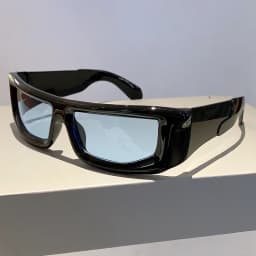 KAMMPT Y2k Wrap Round Men Sunglasses 2023 New Metallic Rim Outdoor Sports Women Shades Trendy Brand Design Vintage UV400 Eyewear