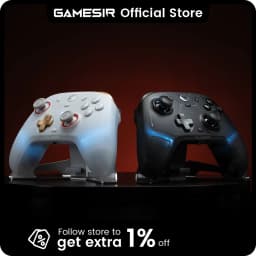 GameSir Cyclone 2 Wireless Pro Controller for Nintendo Switch 2 / PC / iPhone / Android - Hall Effect, Tri-Mode (BT/2.4G/USB)