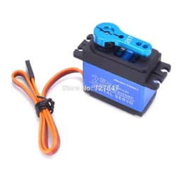Waterproof 180/270/360 Degree 20KG 25KG 30kg 35kg 60kg Large Torque Digital Coreless Servo Aluminium Metal Gears 25T Arm RC Car