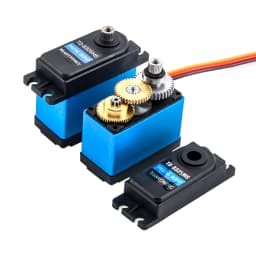 Waterproof 180/270/360 Degree 20KG 25KG 30kg 35kg 60kg Large Torque Digital Coreless Servo Aluminium Metal Gears 25T Arm RC Car
