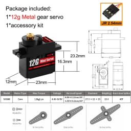 NEEBRC 2g 4.3g 5g 8g 12g 21g Digital Micro Servo for RC Plane Drone Mini Car Helicopter Fixed-wing Wltoys K969 K989 XKS X450