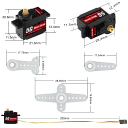 NEEBRC 2g 4.3g 5g 8g 12g 21g Digital Micro Servo for RC Plane Drone Mini Car Helicopter Fixed-wing Wltoys K969 K989 XKS X450