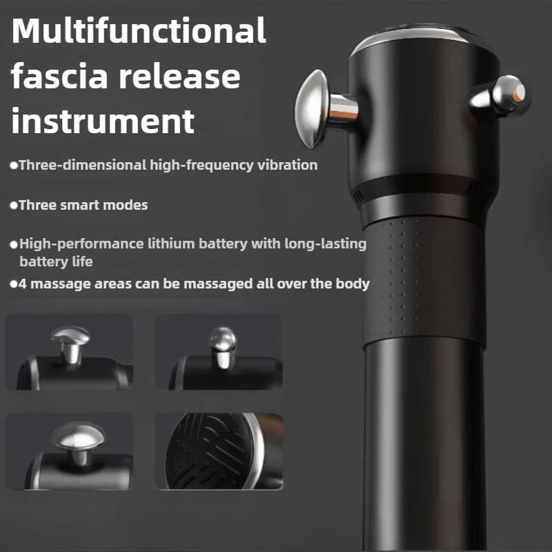 High Frequency Fascia Gun Relaxation Gun Sports Fitness Muscle Relaxation Massager Full Body Massage 3 Gear