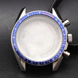 39.7mm Men's Watches Metal Case FIT VK63 Movement Watch Case Accessories Sapphire Glass Watch Parts Fits 20mm Strap Watch Box