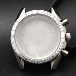 39.7mm Men's Watches Metal Case FIT VK63 Movement Watch Case Accessories Sapphire Glass Watch Parts Fits 20mm Strap Watch Box