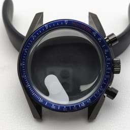 39.7mm Men's Watches Metal Case FIT VK63 Movement Watch Case Accessories Sapphire Glass Watch Parts Fits 20mm Strap Watch Box