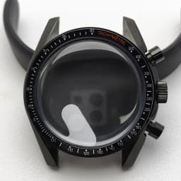 39.7mm Men's Watches Metal Case FIT VK63 Movement Watch Case Accessories Sapphire Glass Watch Parts Fits 20mm Strap Watch Box