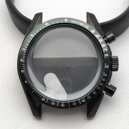 39.7mm Men's Watches Metal Case FIT VK63 Movement Watch Case Accessories Sapphire Glass Watch Parts Fits 20mm Strap Watch Box