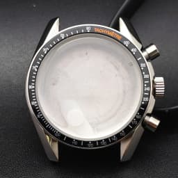 39.7mm Men's Watches Metal Case FIT VK63 Movement Watch Case Accessories Sapphire Glass Watch Parts Fits 20mm Strap Watch Box