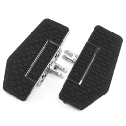 Motorcycle Black Hex Front Foot Pegs Floorboards Pedal Footrest For Harley Softail Breakout FXLRS Low Rider FXBRS 2018-23