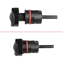 Gloss Black Temperature Display Oil Dip Stick Filler Plug For Harley 2004-2022 Sportster Iron Forty eight Sportster XL 883 1200