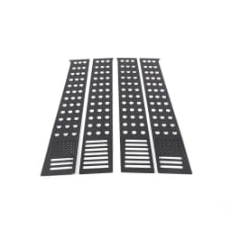For Ford Ranger Wildtrak 2015-2021 Aluminum Alloy Car Window B-pillar Center Pillar Trim Sticker Car Accessories