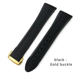 18mm 19mm 20mm 21mm Curved Rubber Silicone Watchband for Omega Seamaster 300 Speedmaster Moon Watch Strap Black Blue Bracelets