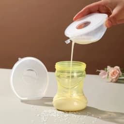 Silicone Mother's Milk Collector With Scale Wearable Anti Spill Breast Pads Nipple Pain Protector Maternity Breastfeeding