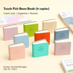 15Pcs 50x50mm Pocket Drawing Book Blank Water Color Thick Paper Mini Sketchbook 200g 48sheets Marker Painting Paper Art Supplies