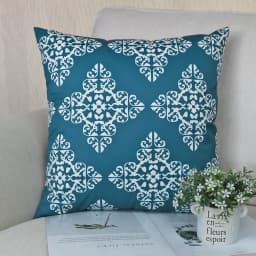Geometric Figure Waterproof Cushion Cover Modern Abstract Print Home Decor Square Pillowcase