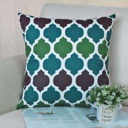 Geometric Figure Waterproof Cushion Cover Modern Abstract Print Home Decor Square Pillowcase