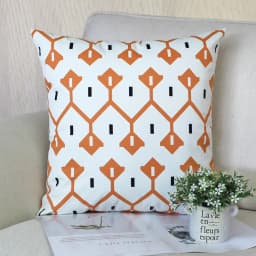Geometric Figure Waterproof Cushion Cover Modern Abstract Print Home Decor Square Pillowcase