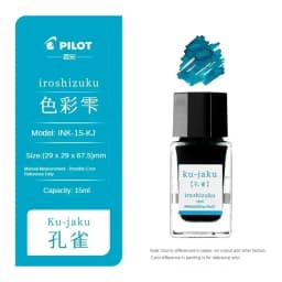 Pilot 25 Colors 15/50ml Colorful Fountain Pens Ink Various Colors Glass Bottled Ink Pen Refill Cartridge School Office Supplies