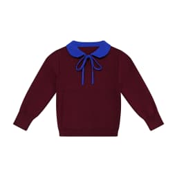 2026 Mali's AW Burgundy Color Collection Girls Dresses Boy Embroidery Shirt Solid Skirts Children Clothing Knitted Tops Outfits
