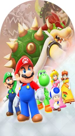 Arch Shape Cartoon Movie Super Red Green Bro Theme Background Birthday Party Backdrop Polyester Arch Banner Photography Props