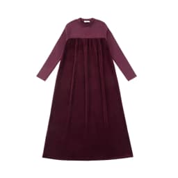 AP AW26 Friday Night Collection Boy Girl Velour With Jersey Fabric Family Matching Clothing Maxi Dress Set Clothes