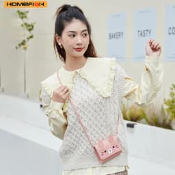 HOMEFISH Children's Mini Handbags Hot Sale Princess Baby Girls PU Leather Small Shoulder Crossbody Bags Cute Kids Coin Purse