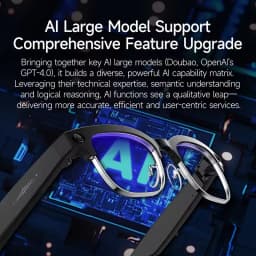 2026New AI Smart Glasses 120+Language Translation 800W Pixel Camera Video Music Player Call Business 8K Color Change Glasses Men