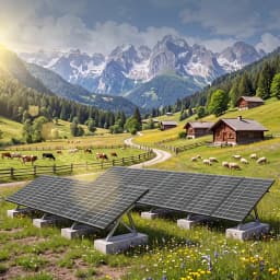 RVPOZWER 400W Bifacial Solar Panel 18BB N-Type Mono Cells High-Efficiency PV Power for Home Rooftop Off-Grid Outdoor Camping Farm